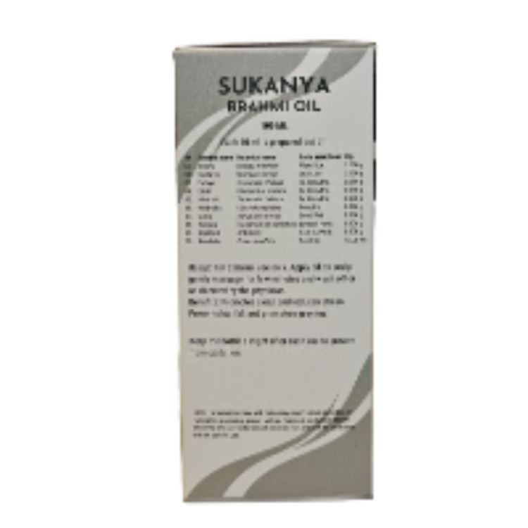 SUKANYA BRAHMI OIL