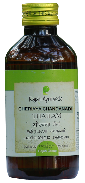 CHERIYACHANDANADI THAILAM (Sahasrayogam) 200 ML RAJAH AYURVEDA