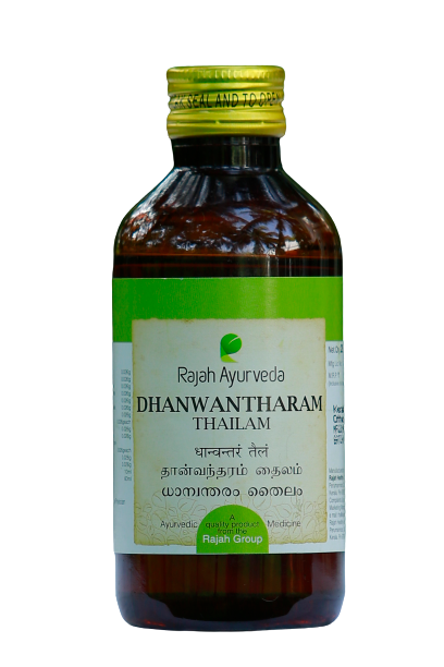 DHANWANTHARAM THAILAM 200 ML RAJAH AYURVEDA