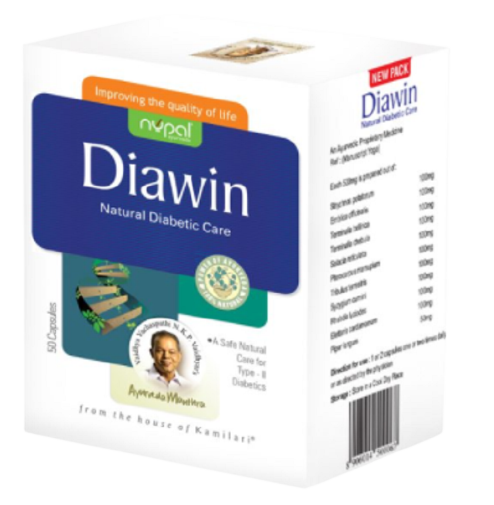 DIAWIN CAPSULES NUPAL AYURVEDA
