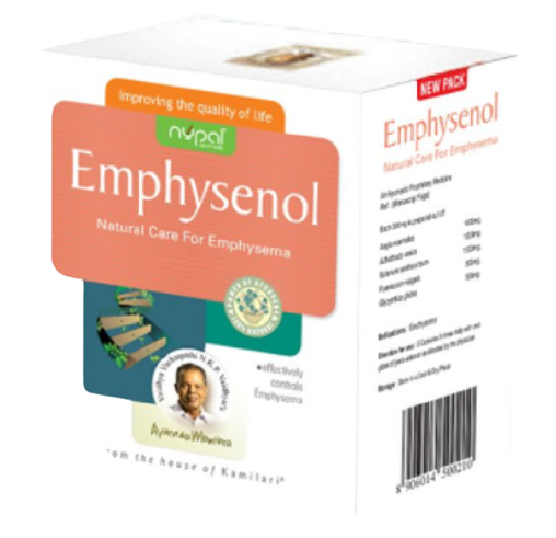EMPHYSENOL CAPSULES NUPAL AYURVEDA