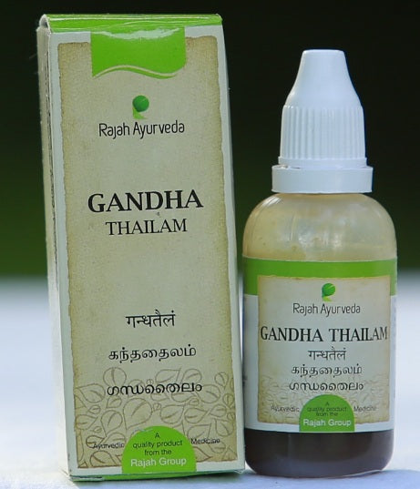 GANDHA THAILAM RAJAH AYURVEDA