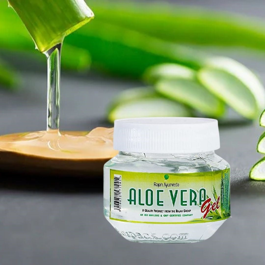 Rajah Ayurveda Aloe Vera Gel - Offer Pack ( 7 numbers pack)