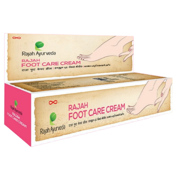 Ayurvedic Foot Cream for Cracked Heels Eczema Skin Irritations Rajah Ayurveda